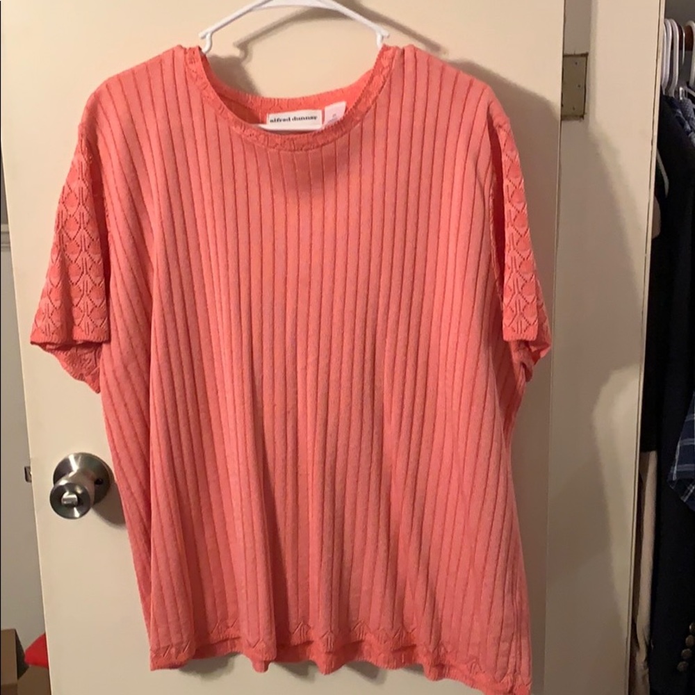 Coral sweater